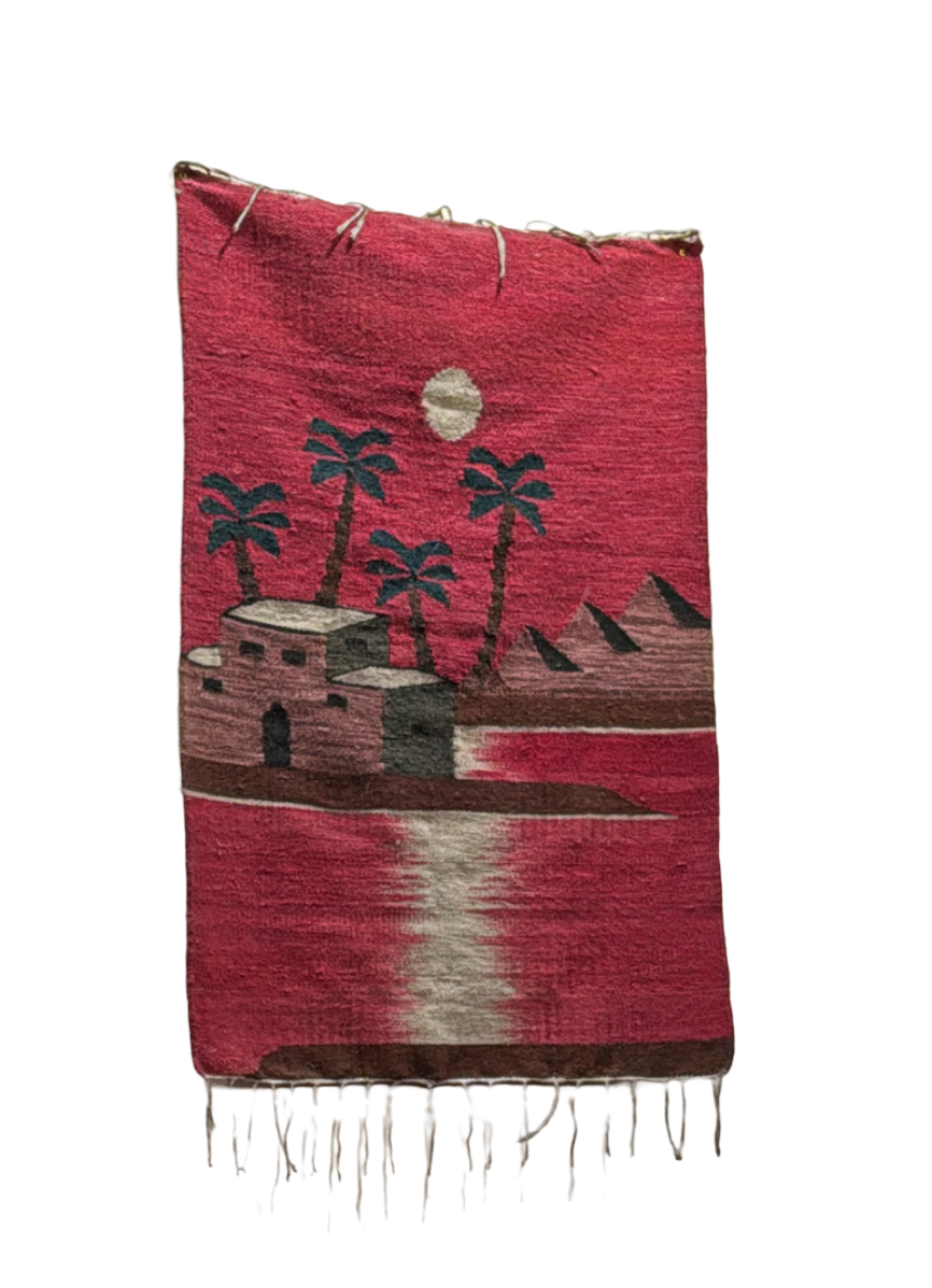 Woven tapestry. Spotted at <a href='https://www.google.com/maps/place/Mr+Lu's+Burgers+%26+Seafood/@47.6647223,-122.3129914,21z/data=!4m14!1m7!3m6!1s0x5490152b254787f9:0x4c241e05d8758a39!2sScorpio+Cafe!8m2!3d47.6647032!4d-122.3129502!16s%2Fg%2F11y8_24cvn!3m5!1s0x54901461e810742f:0xe59dcfa6e5247d77!8m2!3d47.664598!4d-122.3129536!16s%2Fg%2F1tftqsst?entry=ttu&g_ep=EgoyMDI1MTAyOS4yIKXMDSoASAFQAw%3D%3D' target='_blank' rel='noopener noreferrer'>Shawarma King</a>, Seattle, WA.