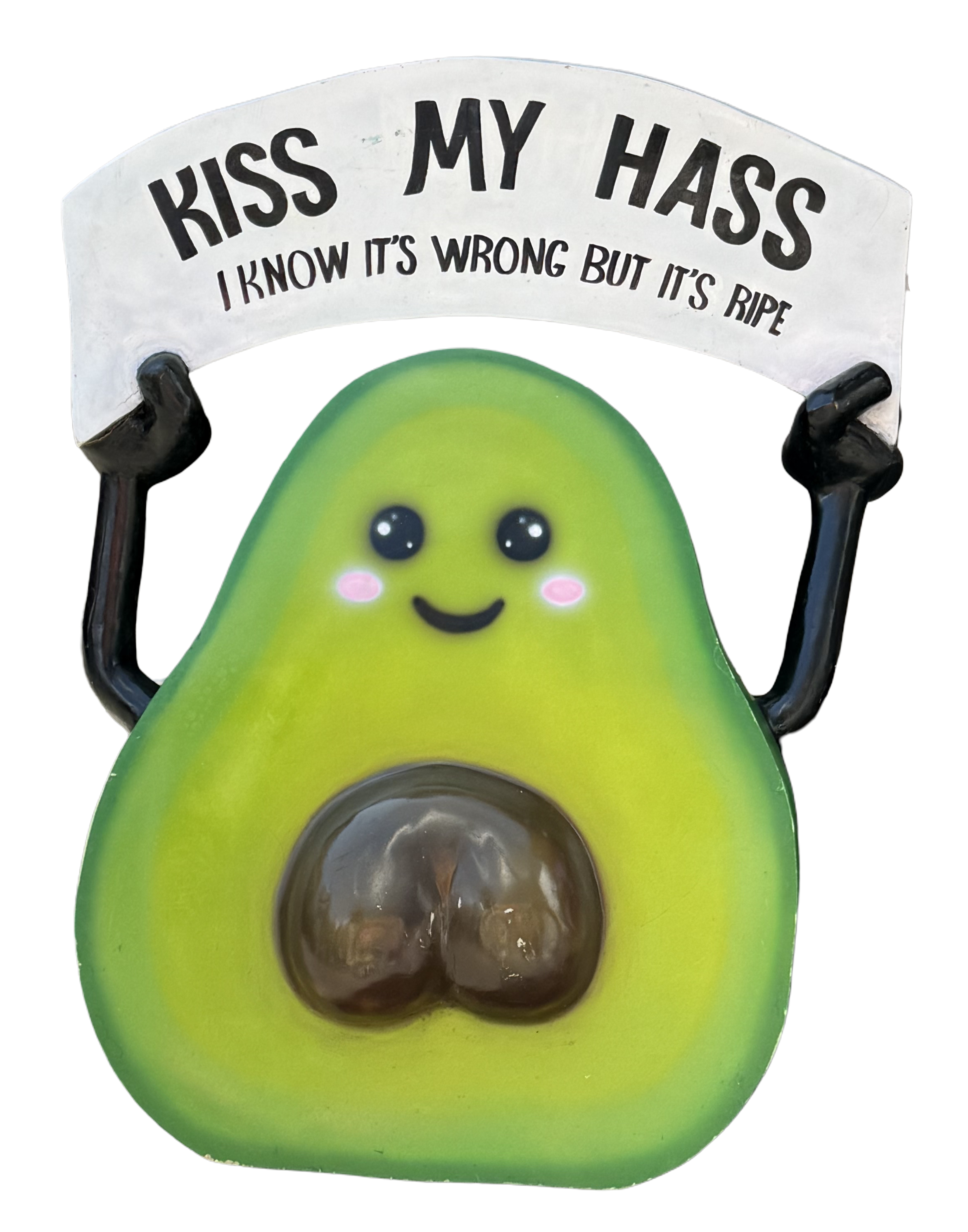 "KISS MY HASS" sign spotted outside <a href='https://capheteria.square.site/' target='_blank' rel='noopener noreferrer'>Captheria</a> food truck at <a href='https://udistrictseattle.com/streetfair' target='_blank' rel='noopener noreferrer'>U District Street Fair</a> 2025.