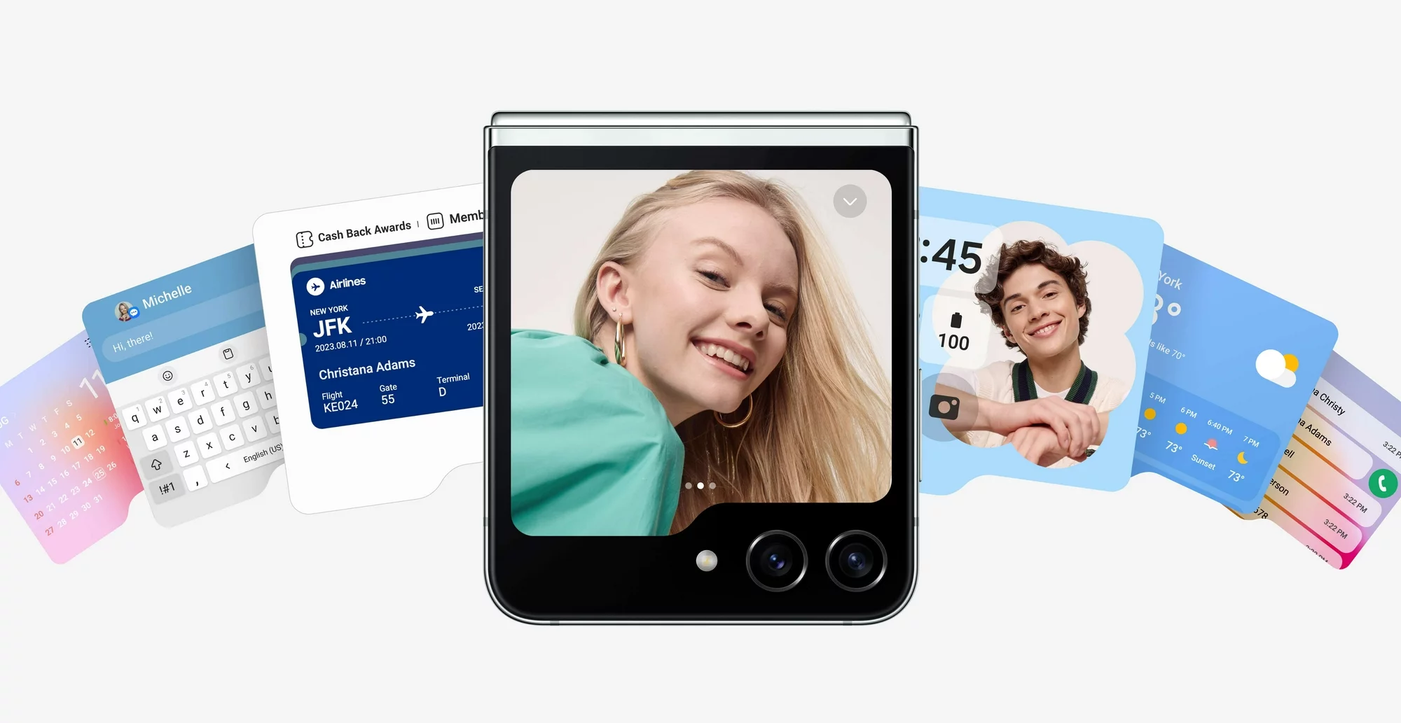 Samsung Galaxy Z Flip 4 Cover Screen